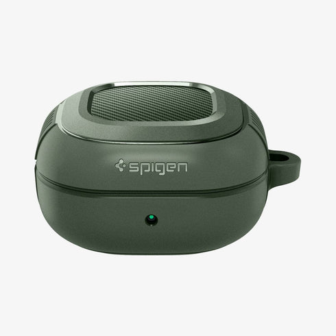 ASD01276 - Galaxy Buds 2 Pro / 2 / Pro / Live Case Rugged Armor in matte black showing the top
